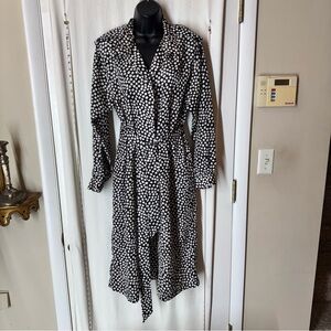 Vintage Lord & Taylor Geometric Shirt Dress